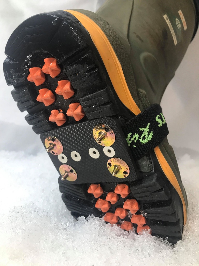 Rubber Strap Ice Cleats w/ 4 blunts WFR Wholesale Fire & Rescue